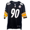 Pittsburgh Steelers TJ Watt Nike Game Jersey Mens Medium Black #90 NFL NWOT