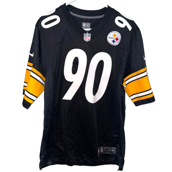 Pittsburgh Steelers TJ Watt Nike Game Jersey Mens Medium Black #90 NFL NWOT
