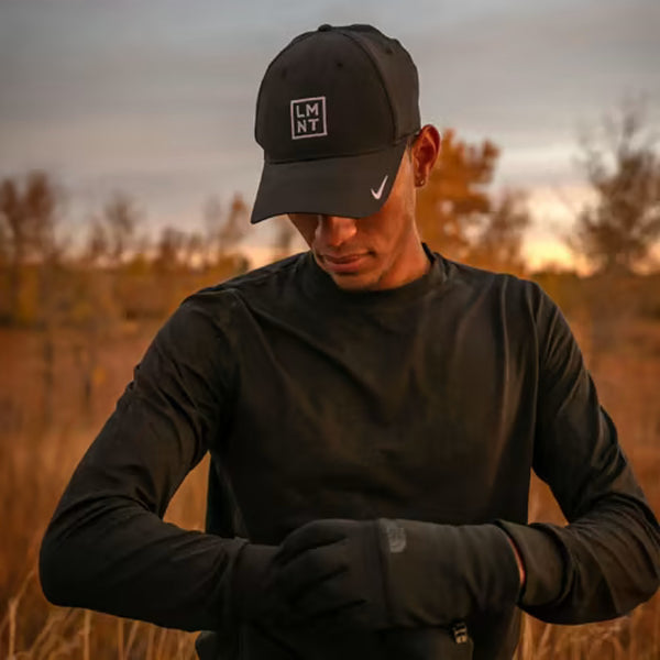 LMNT Stay Salty Nike Legacy 91 Dri-FIT Golf Hat Black White Cap 779797-010 NWOT