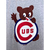 Chicago Cubs Cooperstown Collection Majestic T-Shirt XL Gray Logo Ringer NWT
