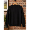 Polo Ralph Lauren Cable Knit Sweater Men's 2XL Black Wool Cashmere Pony