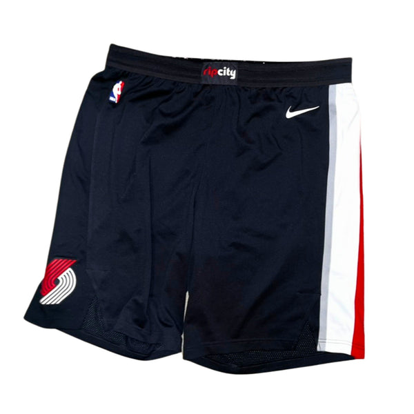 Portland Trail Blazer Rip City NBA Player Issued Nike Swingman Shorts 2XL +2 46