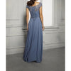 MGNY Madeline Gardner for NY by Mori Lee Dress 72419 Slate Sz. 16 (Sample)