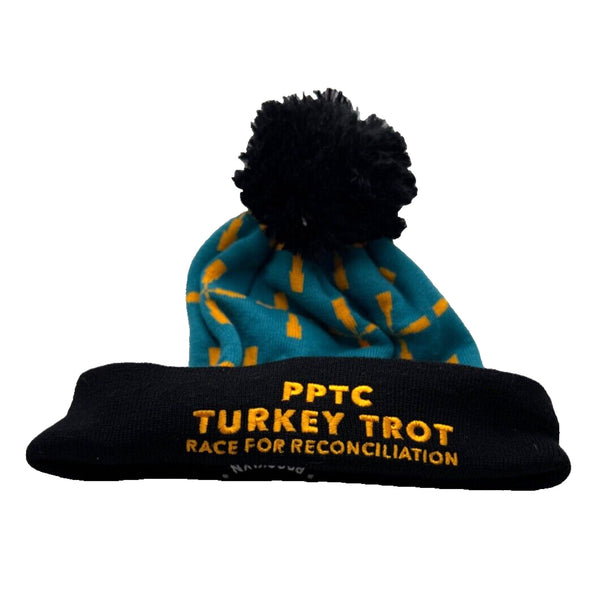 Prospect Park NY Turkey Trot Winter Hat Beanie RARE Locale NYC