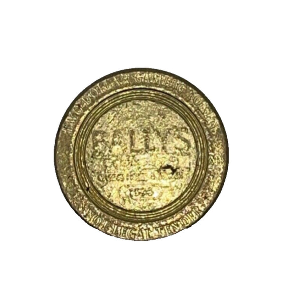 Bally's Park Place Casino Atlantic City, NJ Set Of 2 Tokens