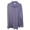 Mizzen Main Mens Size 2XL Performance Menswear Dress Shirt Check