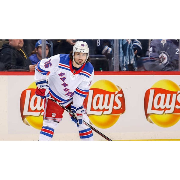 New York Rangers Mats Zuccarello Reebok CCM NHL Jersey W/ fight strap Size 52