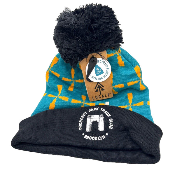 Prospect Park NY Turkey Trot Winter Hat Beanie RARE Locale NYC