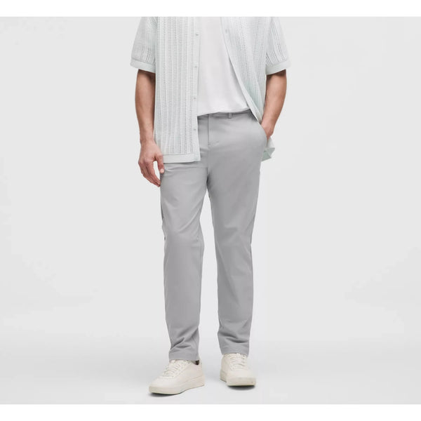 Lululemon ABC Classic-Fit Trouser 26” Warpstreme Silver Drop Men’s Sz 38 NWOT