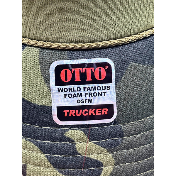 Larry Fleet Camo Otto Trucker Hat OSFM Country Singer Merch NWT