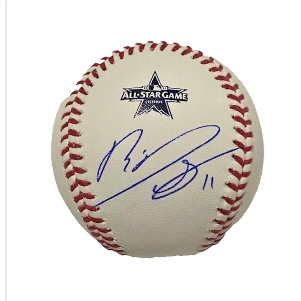 Rafael Devers Boston Red Sox Signed 2021 All Star Game Baseball COA 1st ASG Auto