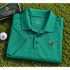 Sleepy Hollow Country Club Under Armour Golf Polo Shirt Men's XL Green Stripe