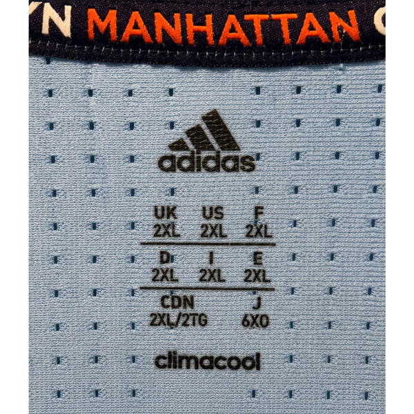 New York City FC Adidas Authentic Home Jersey 2017-18 2XL MLS Soccer AY6984