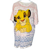 Disney The Lion King Simba Tribal All Over Print Double Sided One Size Vintage