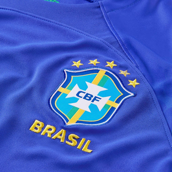 Brazil Away 2022 2023 Nike Jersey Shirt Men's Large Blue DN0678-433 Dri-FIT NWOT