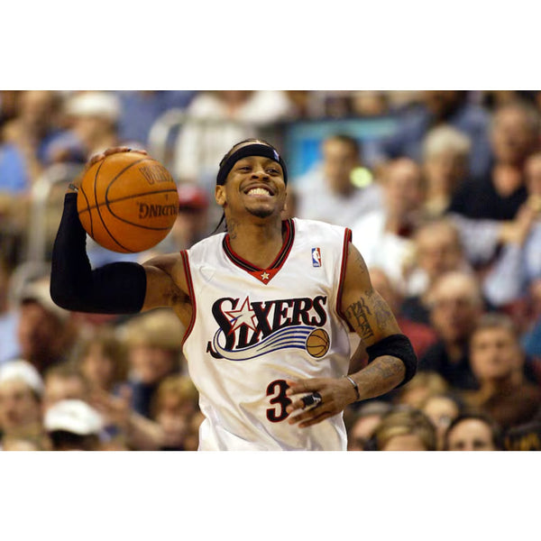 Philadelphia 76ers Allen Iverson #3 Champion Jersey 3XL 56 VTG Authentic