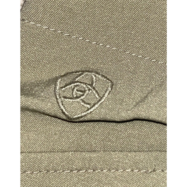 Ariat Pro Series Women’s 36R Beige Equestrian Riding Breeches Side Zip Stretch