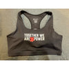 PELOTON Together We Are Power Womens Black Advance Sophia Sports Bra 3X $56 NWT