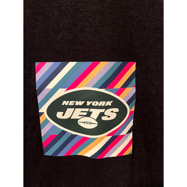 New York Jets Nike Crucial Catch T-Shirt Team Issued Aaron Whitecotton Sz. XL