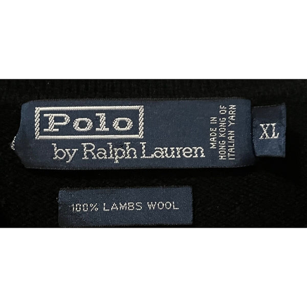Ralph Lauren Polo Donald Trump International Sweater XL Pony Pullover Lambs Wool