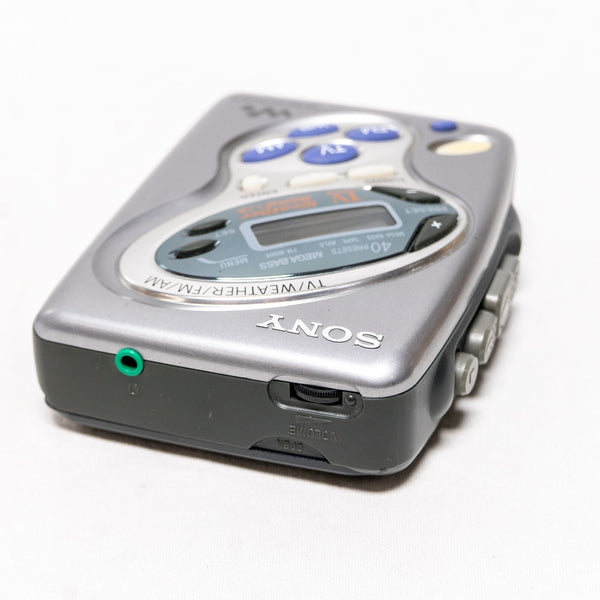 Sony Walkman WM-FX281 AM FM Weather Band Cassette Player Tested Works Clean EUC