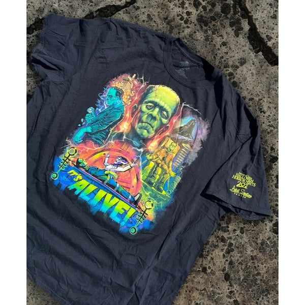 Universal Horror Nights 2021 Frankenstein Artist Series Shirt 3XL Halloween