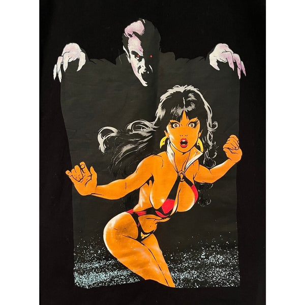 Supreme Vampirella Tee Black SS17 Medium Made USA Pre Shrunk Cotton EUC