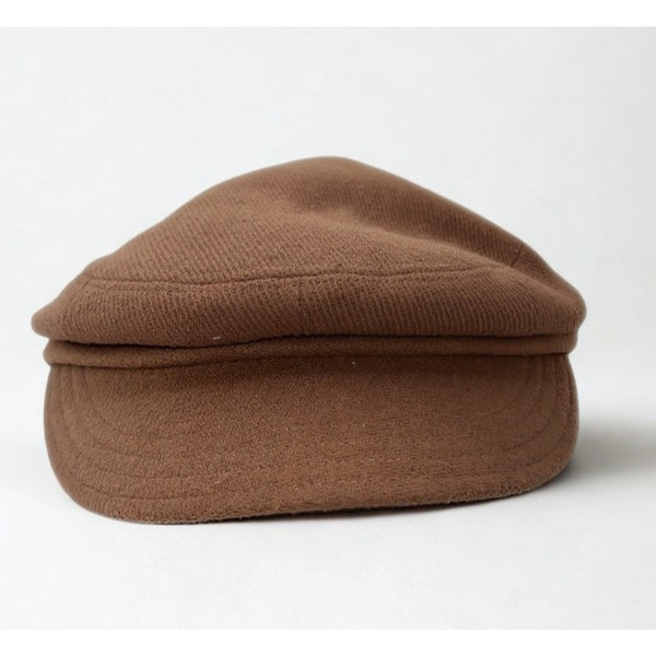Kangol Wool Fisherman Cap Brown Mens Large Newsboy Hat Classic EUC