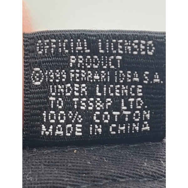 Ferrari Prancing Horse Strapback Hat Adjustable Buckle Cap Authentic Vintage