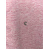 Criquet Mens L Pink Collared Polo Sweatshirt Rugby Pullover Kangaroo Pocket