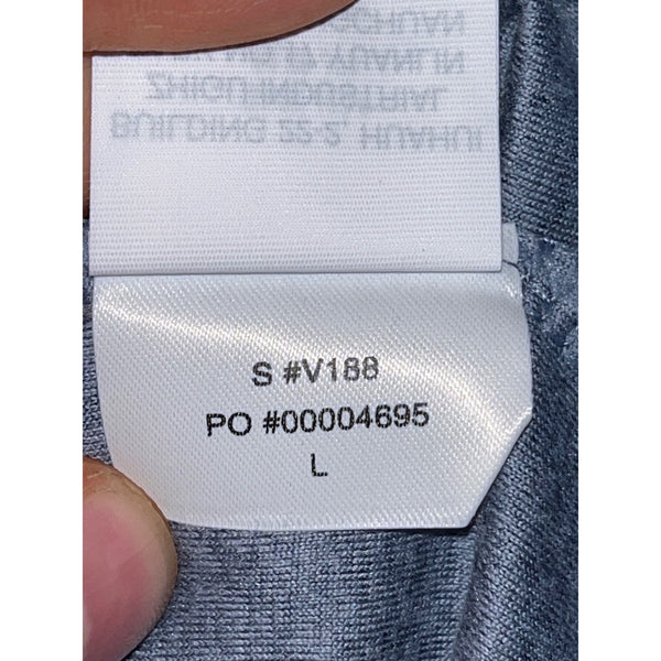 Vuori Strato Tech Polo BodyArmor Powerade Heather Blue Mens Large Performance