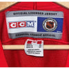 New York Rangers Lady Liberty CCM Practice Jersey Red XL Vintage Made Canada