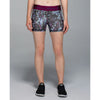 Lululemon What The Sport Short Floral Sport Tranquil Blue Multi Size 8