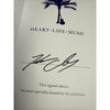 Kenny Chesney Heart Life Music Signed Hardcover Book Barnes & Noble Exclusive