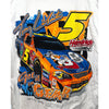 Terry LaBonte Tony Tiger Get It In Gear T-shirt Nascar Texas Chevy Vintage Sz. M