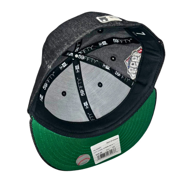 New York Yankees Denim Hat Baseball New Era 59FIFTY Cap 1999 World Series Size 7