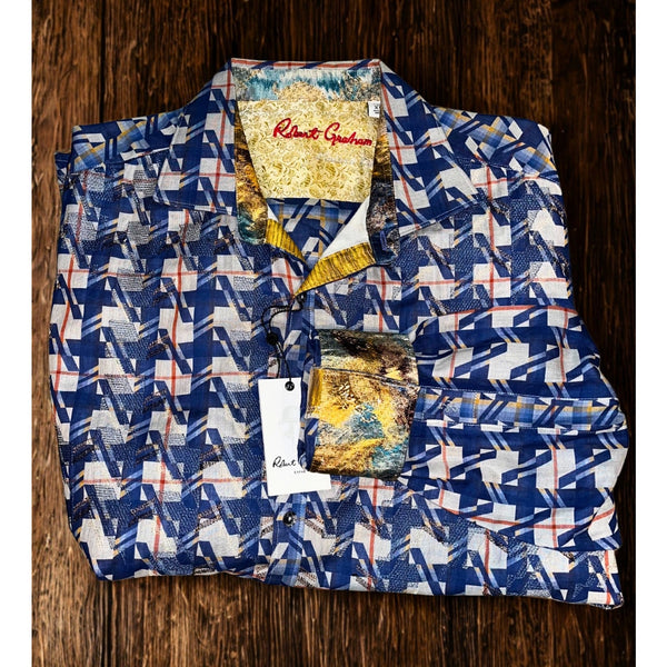 Robert Graham “Making Waves” Limited Edition Shirt #329/545 Men’s XL NWT