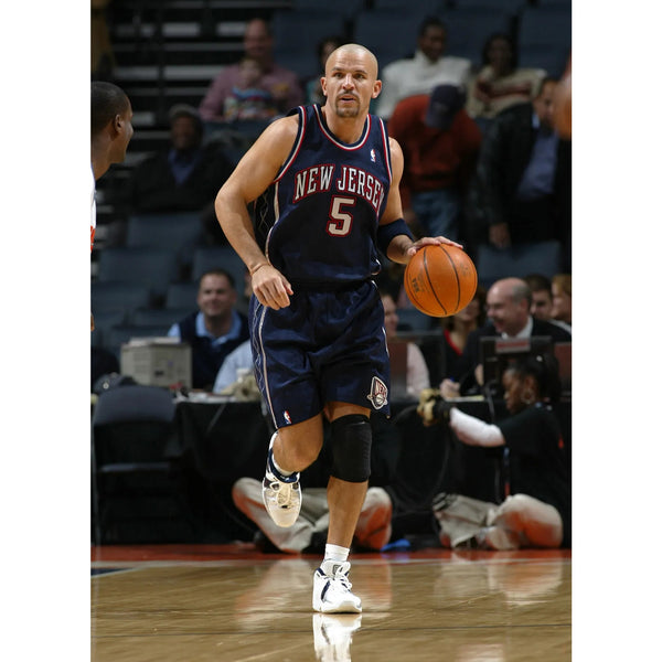 Jason Kidd New Jersey Nets Nike Swingman Jersey 4XL +2 Blue NBA EUC Y2K