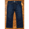 True Religion Ricky Straight Jeans Wanted Man Dark Wash Men's 42x34 Stretch USA