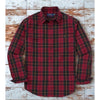 Polo Ralph Lauren Tartan Flannel Oxford Sport Work Shirt Red Black Mens 3XB EUC