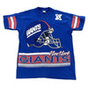 New York Giants T Shirt Adult L 90s Salem Sportswear All Over Print NFL Vintage