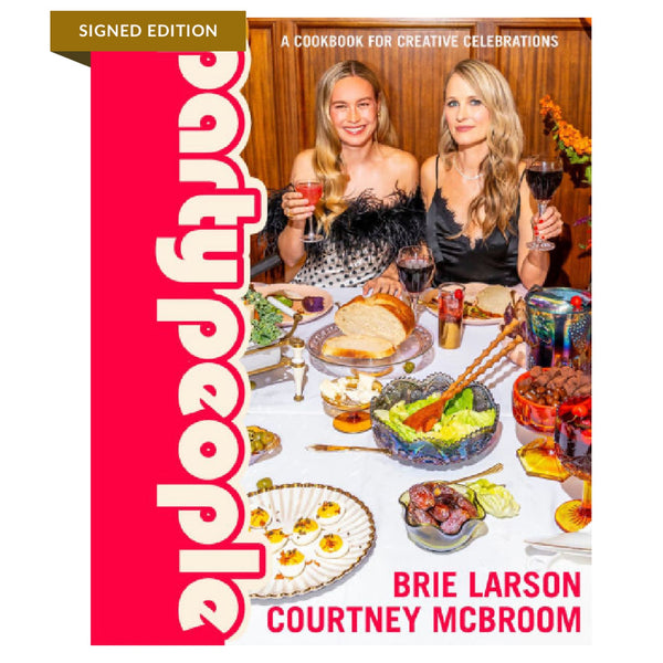 Party People Cookbook Signed Brie Larson Marvel Captain Marvel Courtney McBroom
