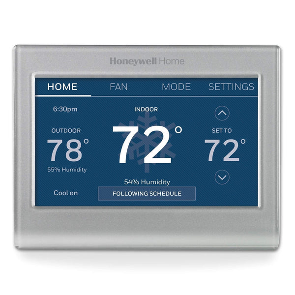 Honeywell Home RTH9585WF1004 Wi-Fi Smart Color Thermostat Silver New