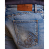 Cherry LA Straight Leg 5 Pocket Denim Indigo Jeans 36x31 Made In USA MSRP $258