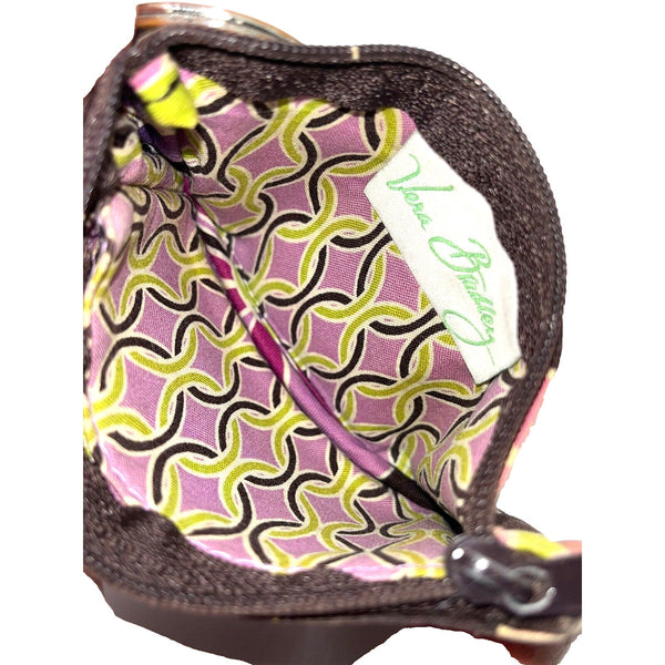 Vera Bradley Campus Double ID Snap Case Wallet With Keychain