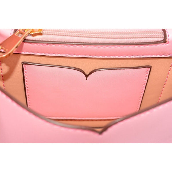 Kate Spade NY Nicola Twistlock Shoulder Bag Rococo Pink Heart RARE Sample
