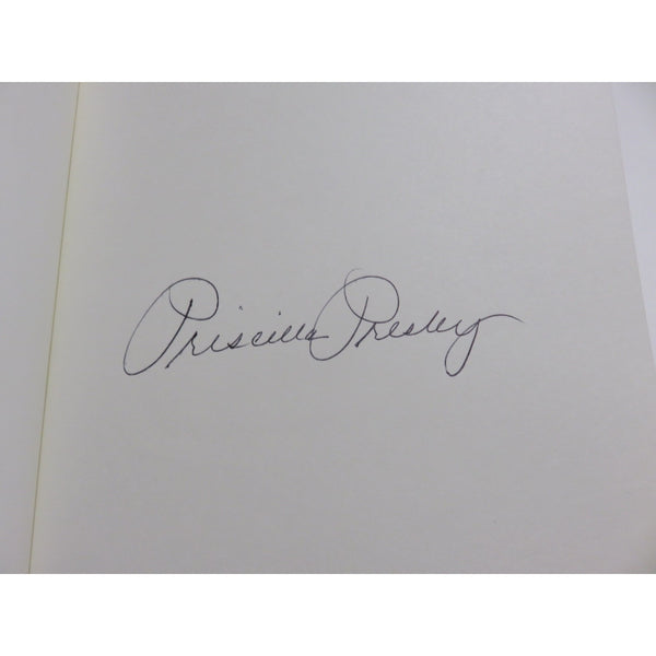Softly As I Leave You Signed Priscilla Presley Life After Elvis Memoir HC New