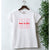 Diane Von Furstenberg Love Is Life Graphic T Shirt Womens Medium White DVF Tee