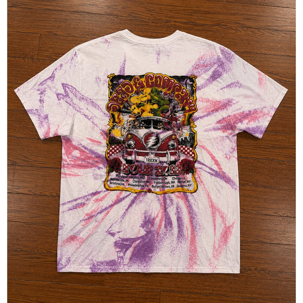 Grateful Dead Dead & Company Summer Tour 2022 Tie Dye T-Shirt Men's L Graphic