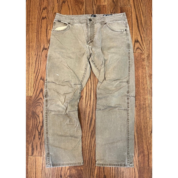 Kuhl Rydr Pants Mens 38x30 Sunfaded Patina Dye Canvas Gorpcore Outdoor Work